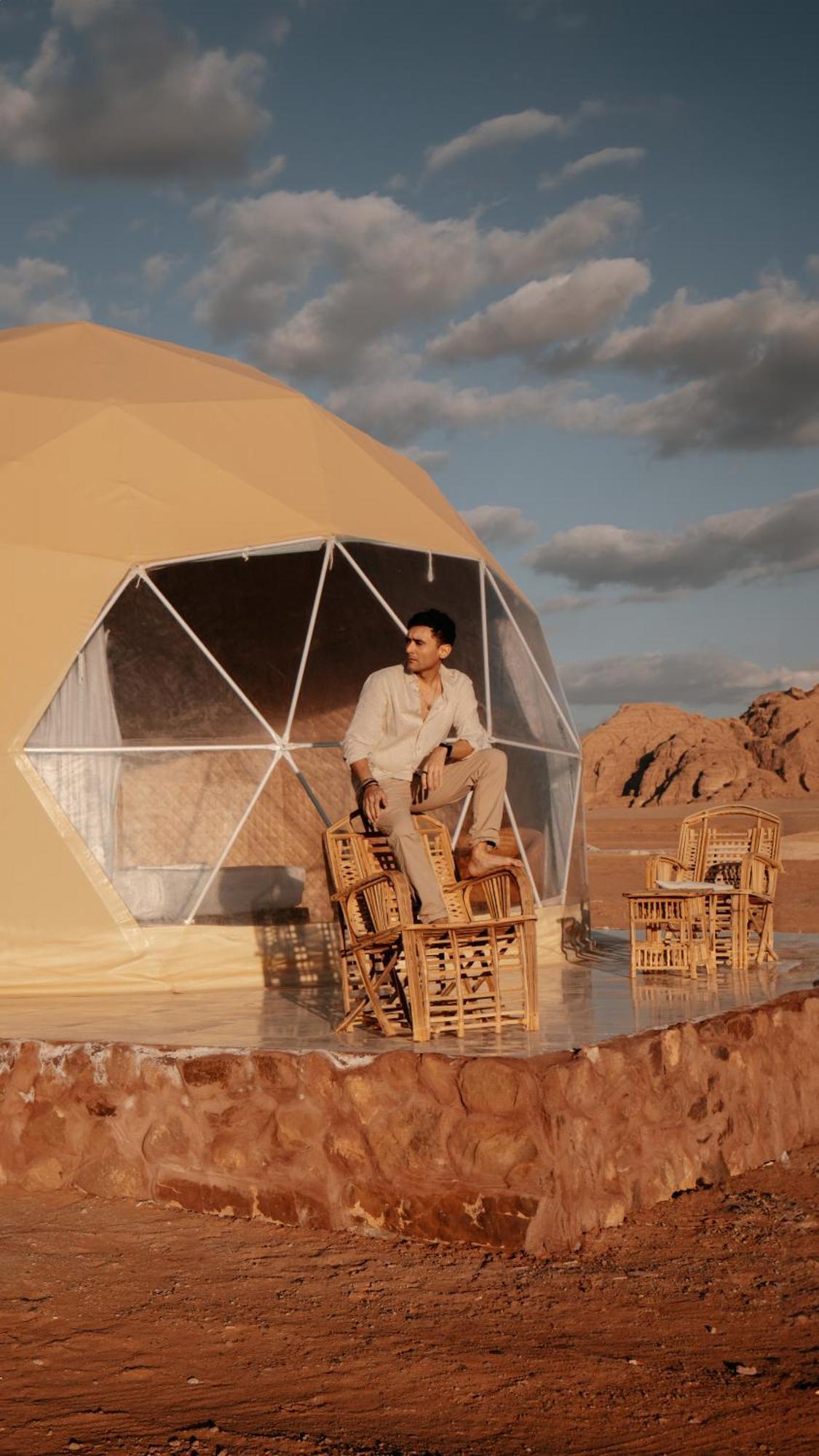 Wadi Rum Stargazing Camp Exteriör bild